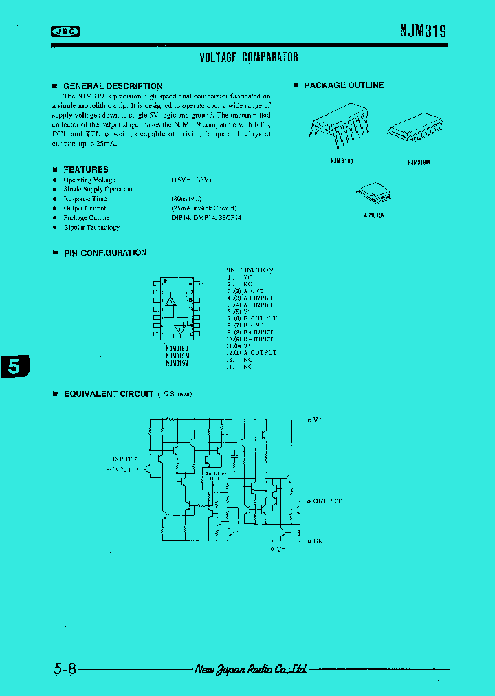 NJM319V_209732.PDF Datasheet