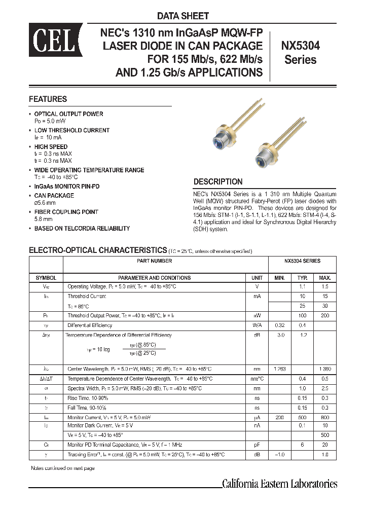 NX5304_283620.PDF Datasheet