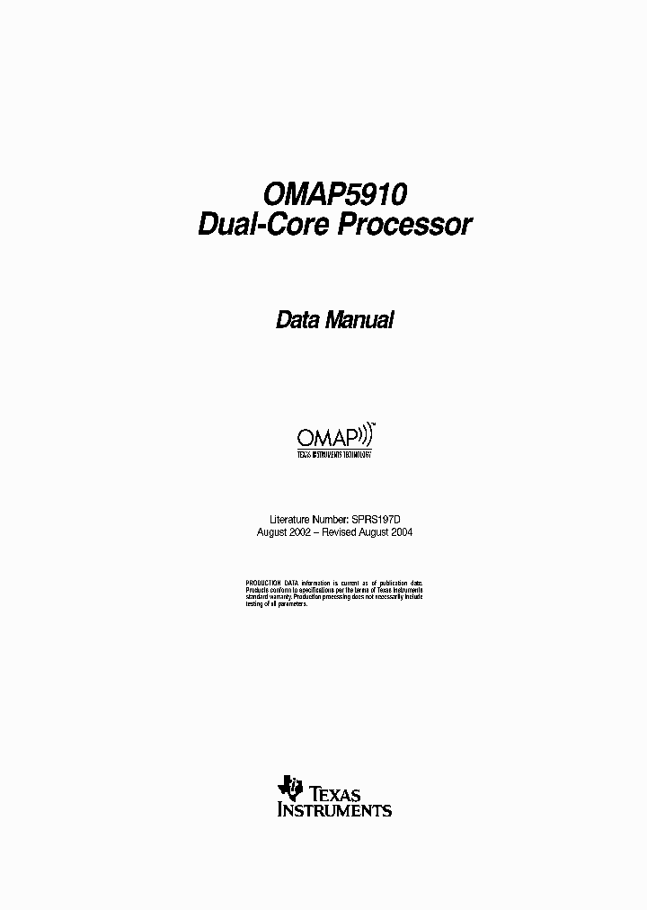 OMAP5910JG_295701.PDF Datasheet