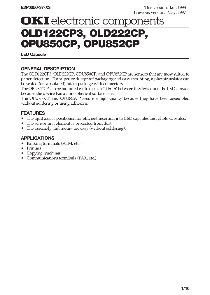 OLD122CP3_271806.PDF Datasheet