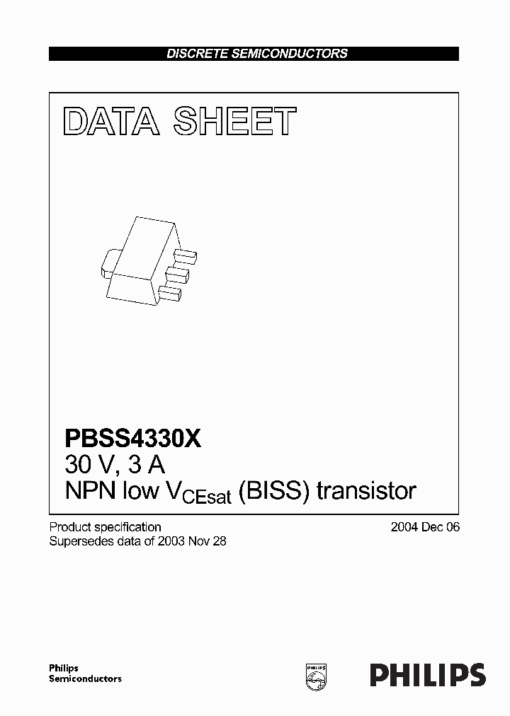PBSS4330X_296588.PDF Datasheet