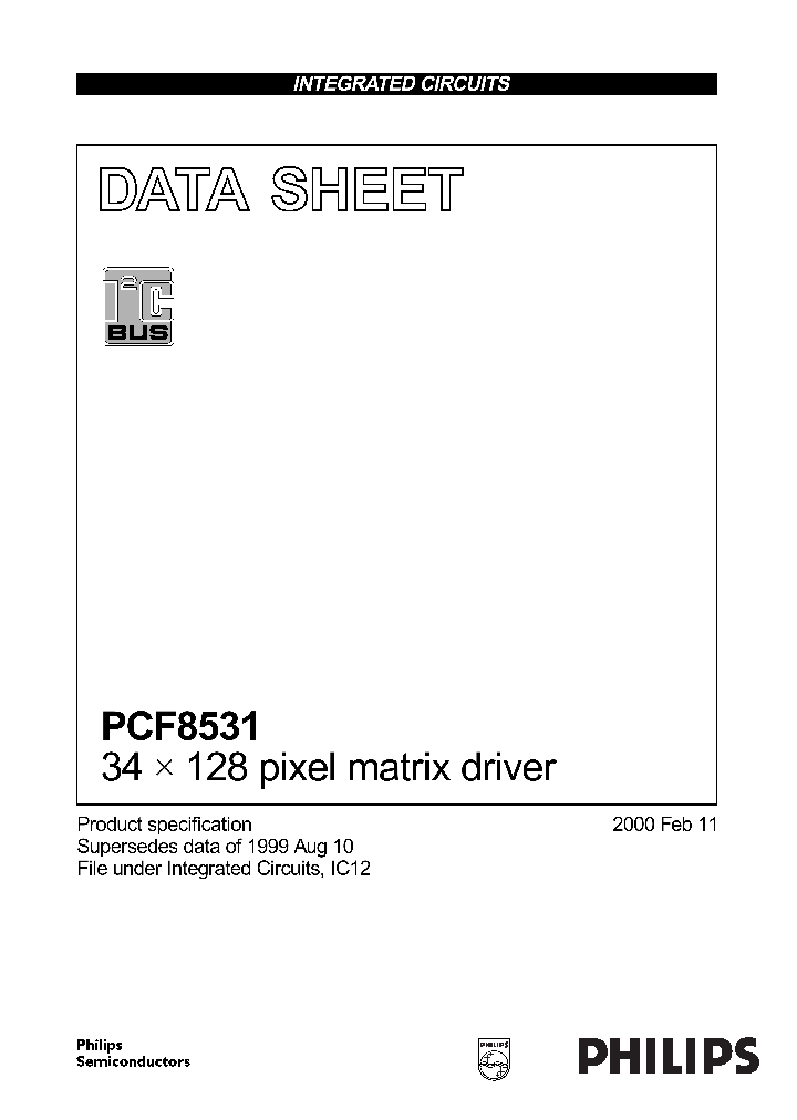 PCF8531_276397.PDF Datasheet
