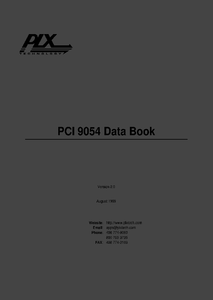 PCI9054AB50BINBSP_218029.PDF Datasheet