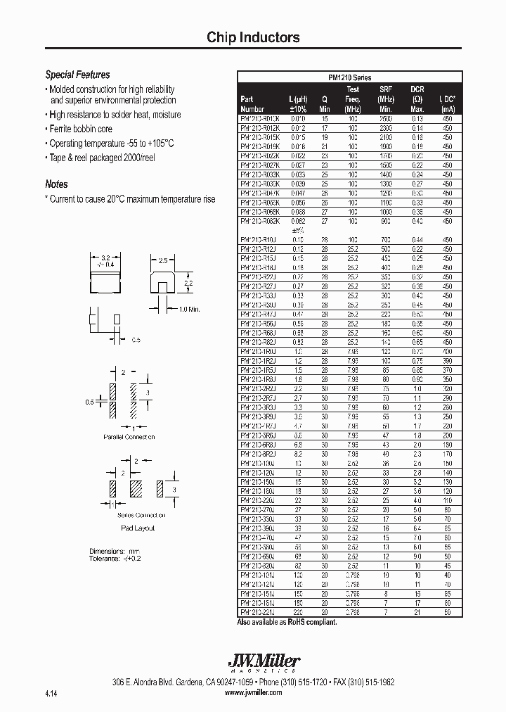 PM1210-R039K_259338.PDF Datasheet