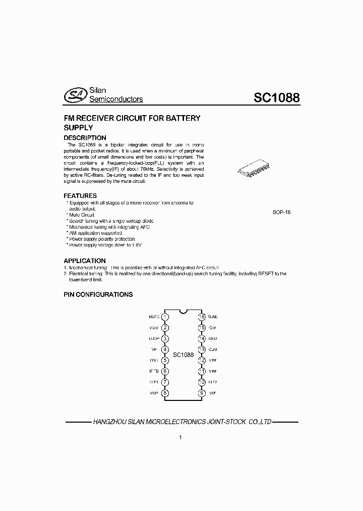 SC1088_251924.PDF Datasheet Download --- IC-ON-LINE