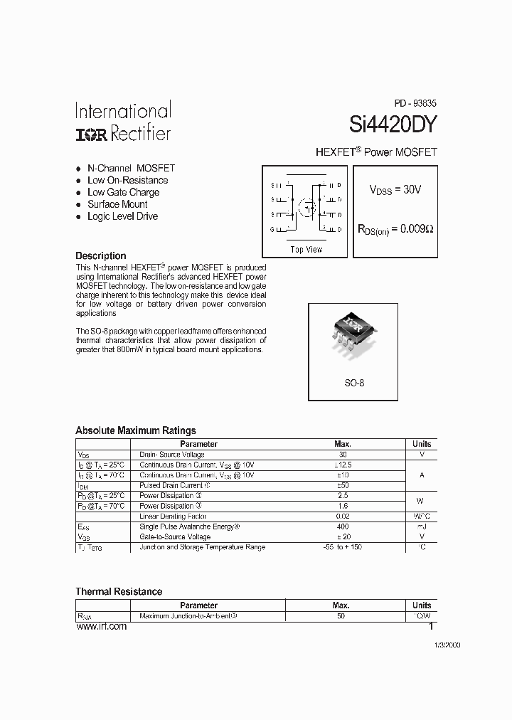 SI4420DY_277695.PDF Datasheet