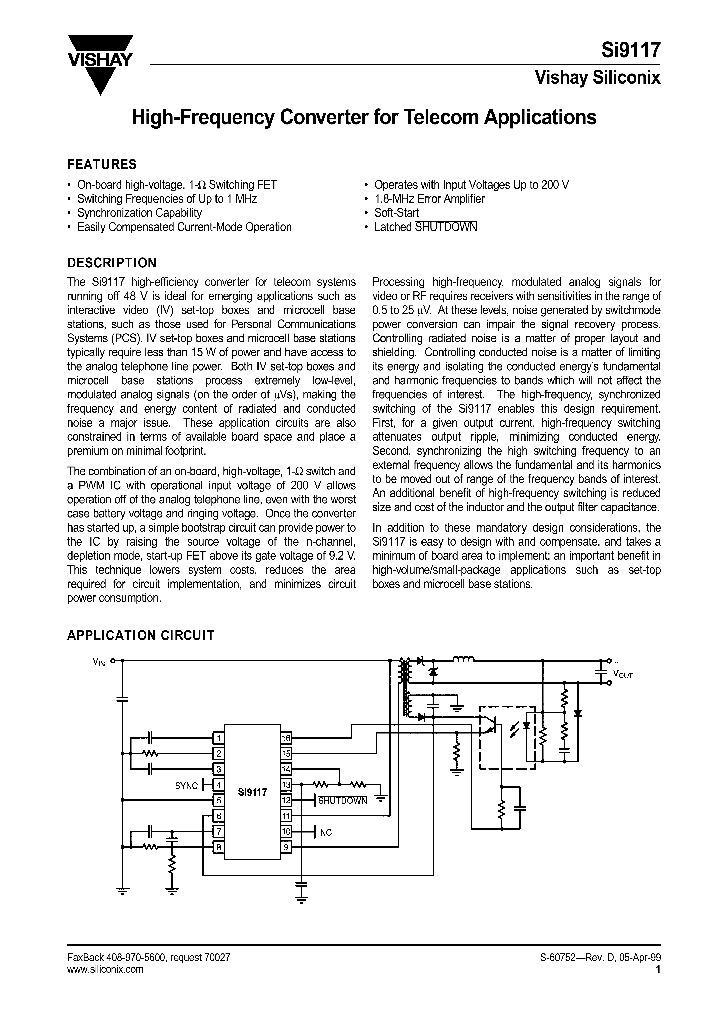 SI9117_293781.PDF Datasheet