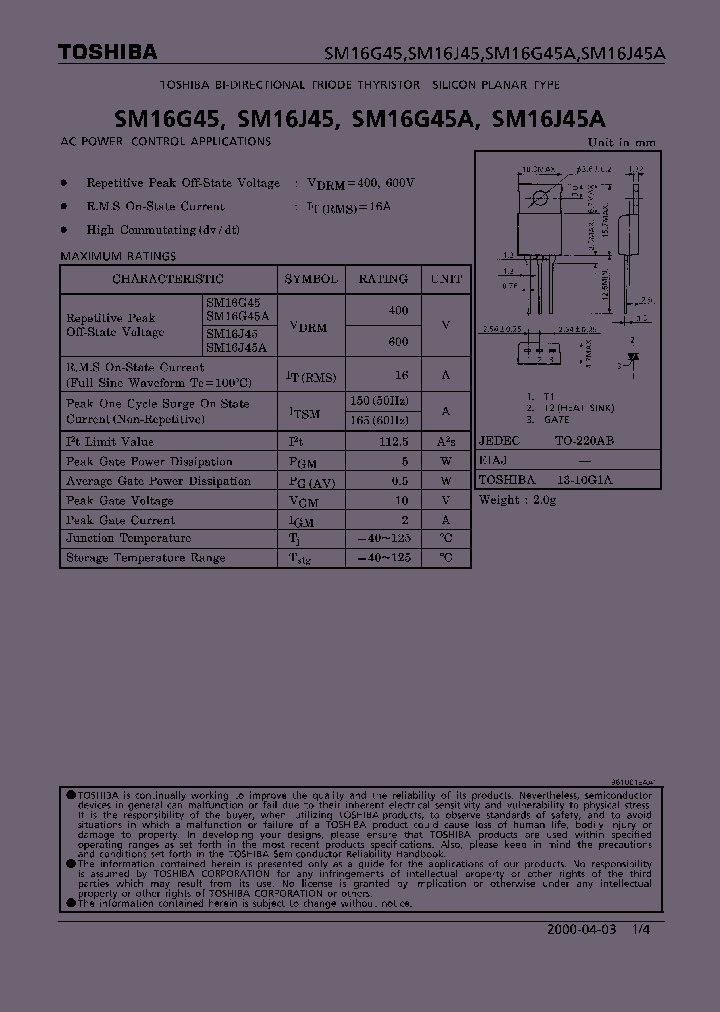 SM16G45A_275491.PDF Datasheet