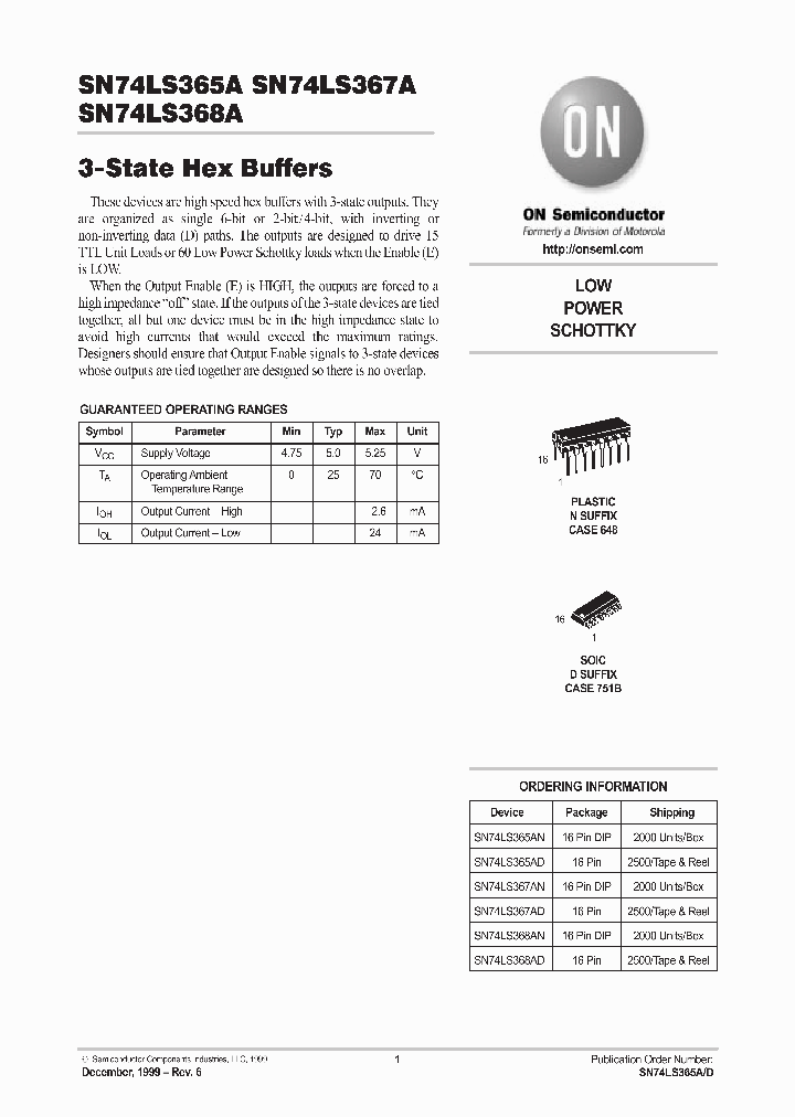 SN74LS367AN_89868.PDF Datasheet