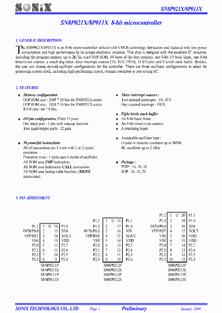 SN8P0212S_192785.PDF Datasheet