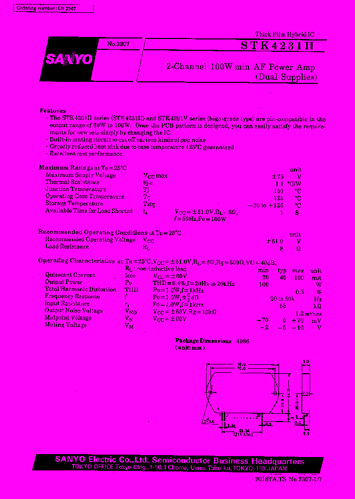 STK4231II_200661.PDF Datasheet