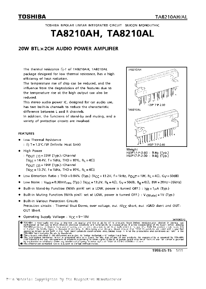 TA8210H_212910.PDF Datasheet