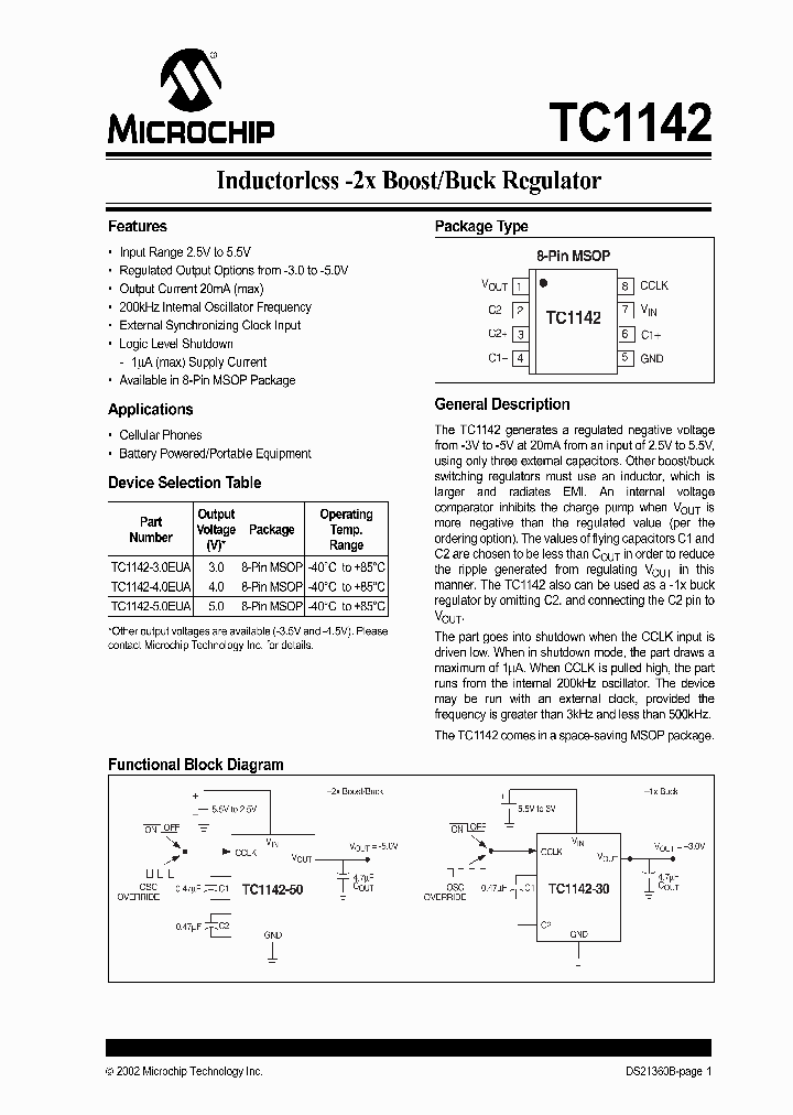 TC1142_260556.PDF Datasheet