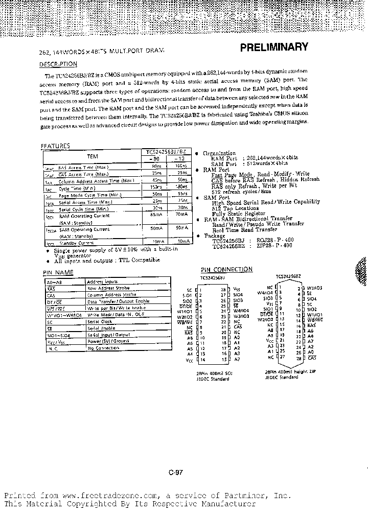 TC524256_217498.PDF Datasheet