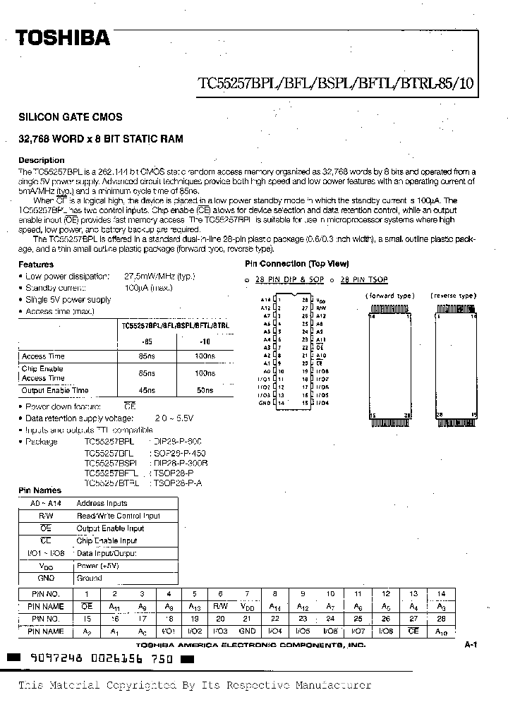 TC55257BPL-10_249178.PDF Datasheet