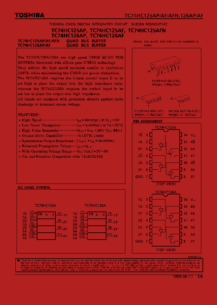 TC74HC125AFN_284495.PDF Datasheet