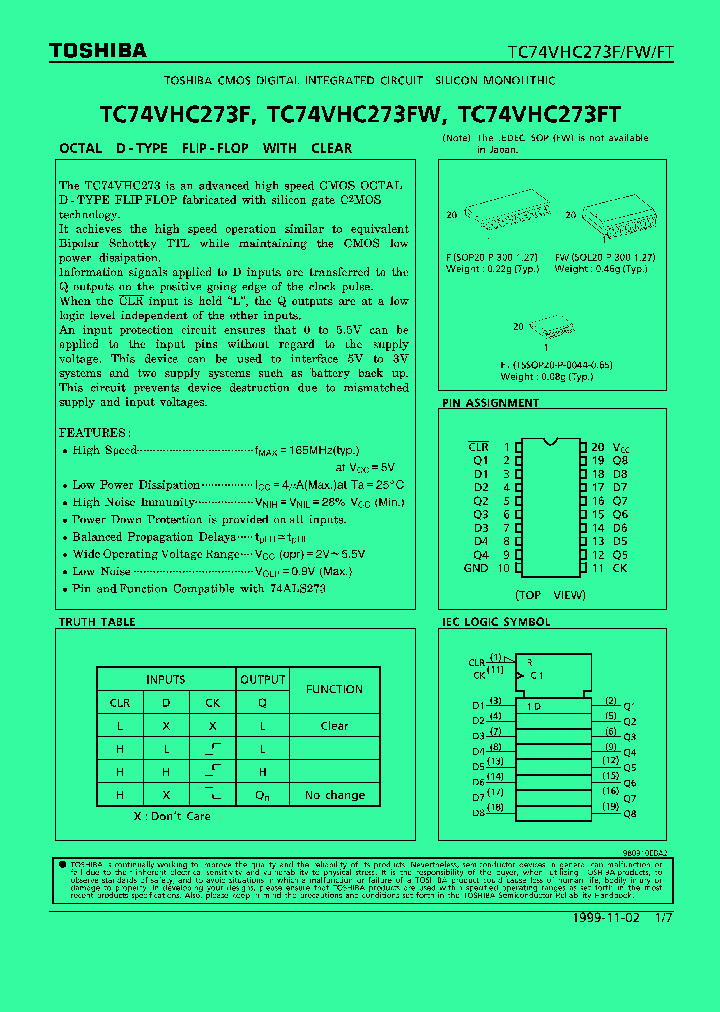 TC74VHC273FT_296603.PDF Datasheet