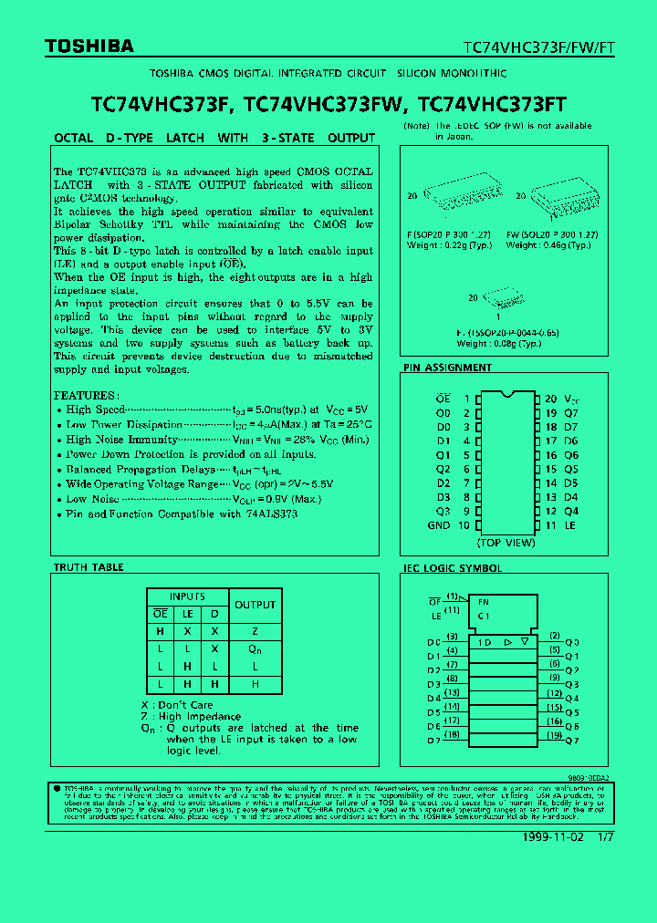 TC74VHC373FT_282581.PDF Datasheet