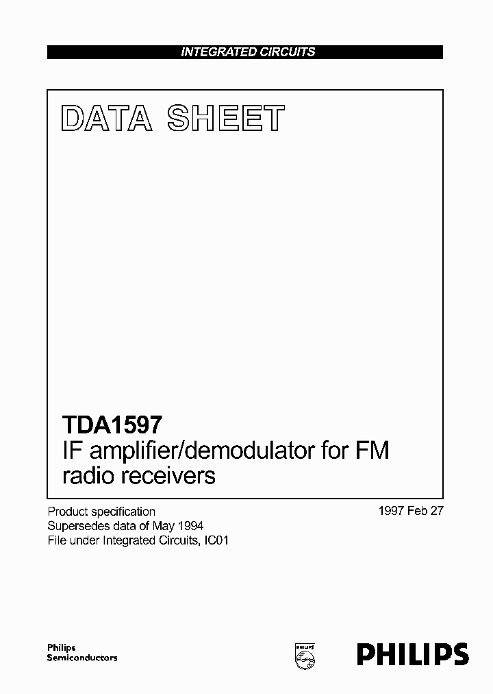 TDA1597_233929.PDF Datasheet