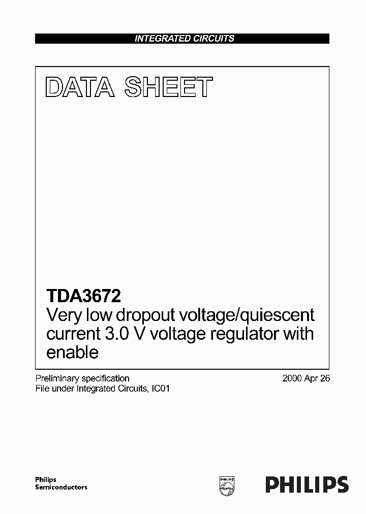 TDA3672_277160.PDF Datasheet