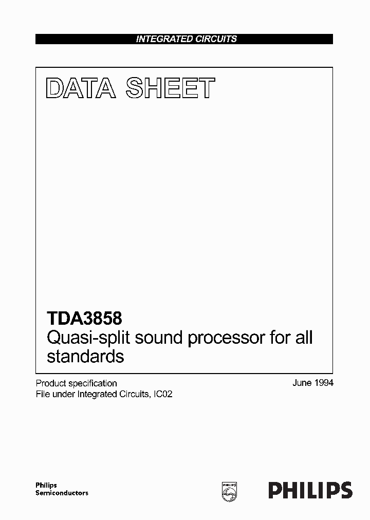 TDA3858_229581.PDF Datasheet