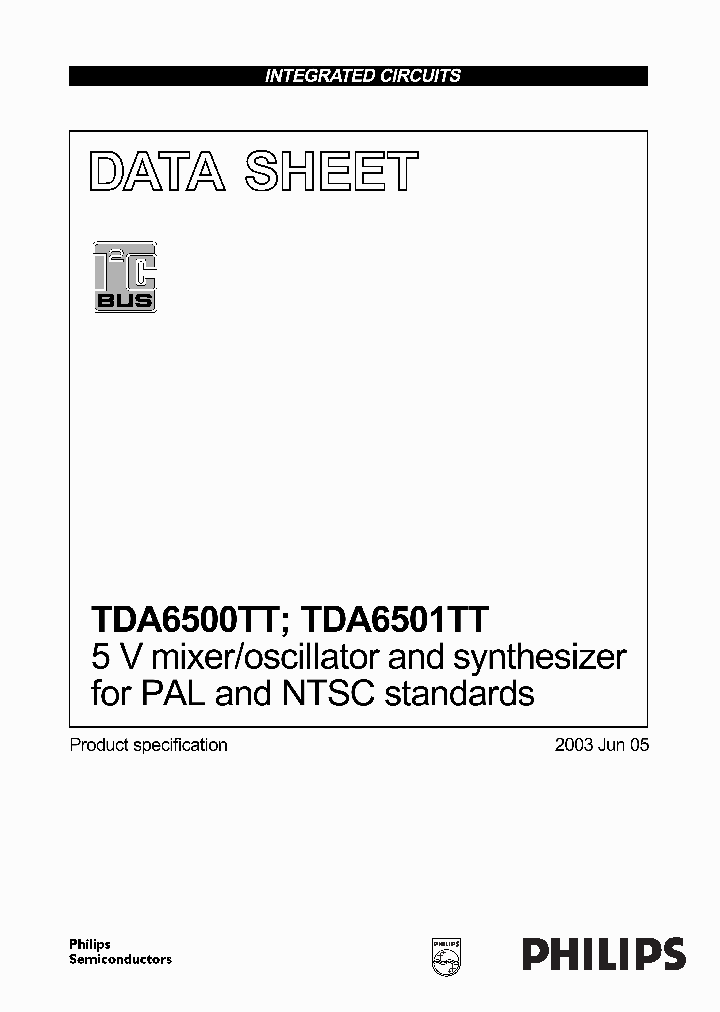 TDA6500TT_192485.PDF Datasheet