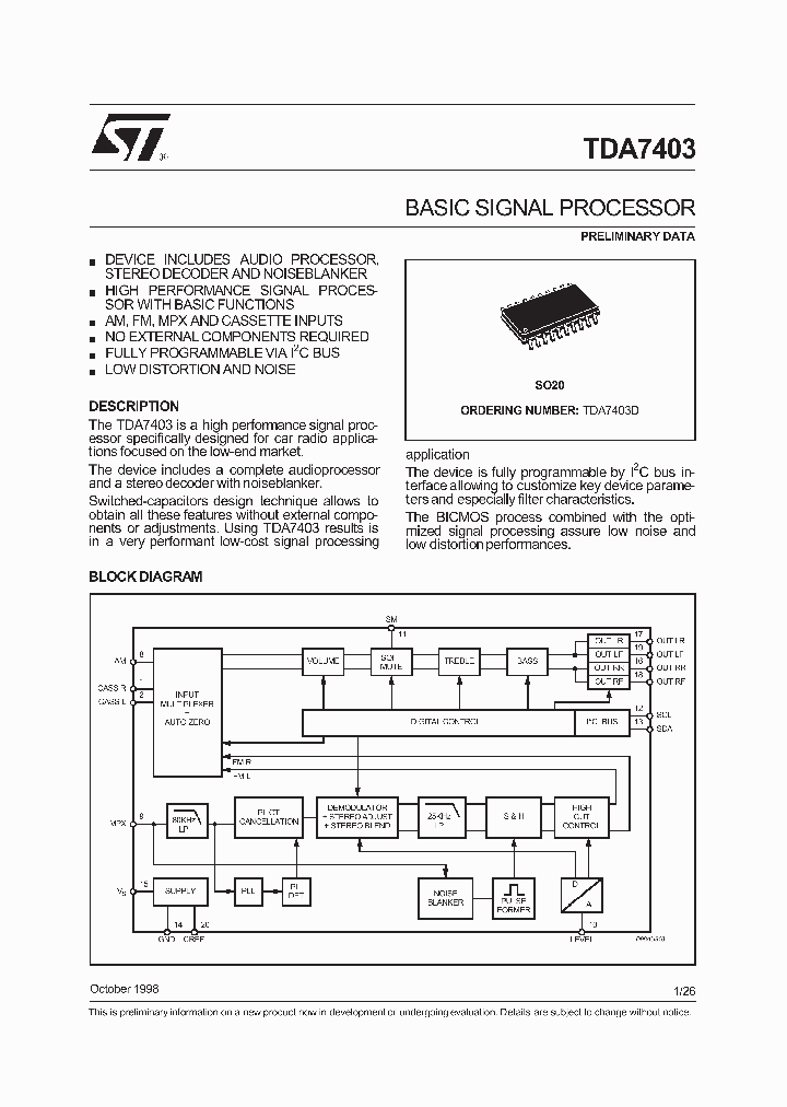 TDA7403_262451.PDF Datasheet