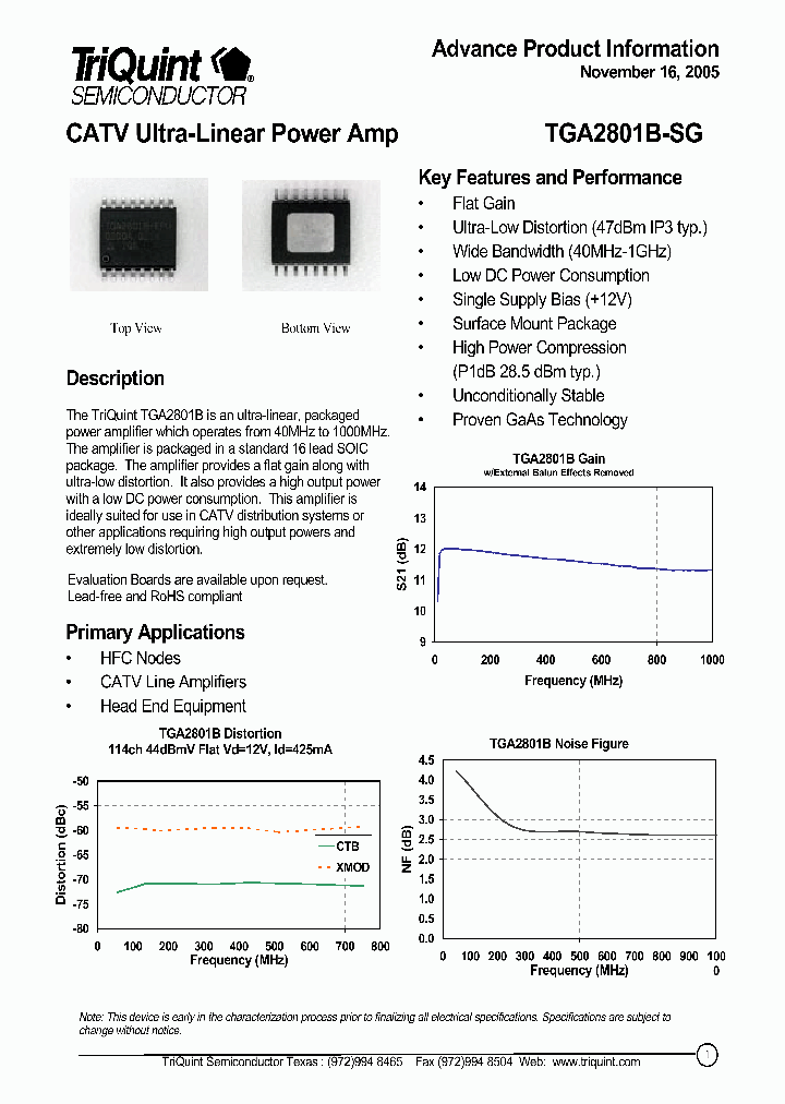 TGA2801B_302642.PDF Datasheet