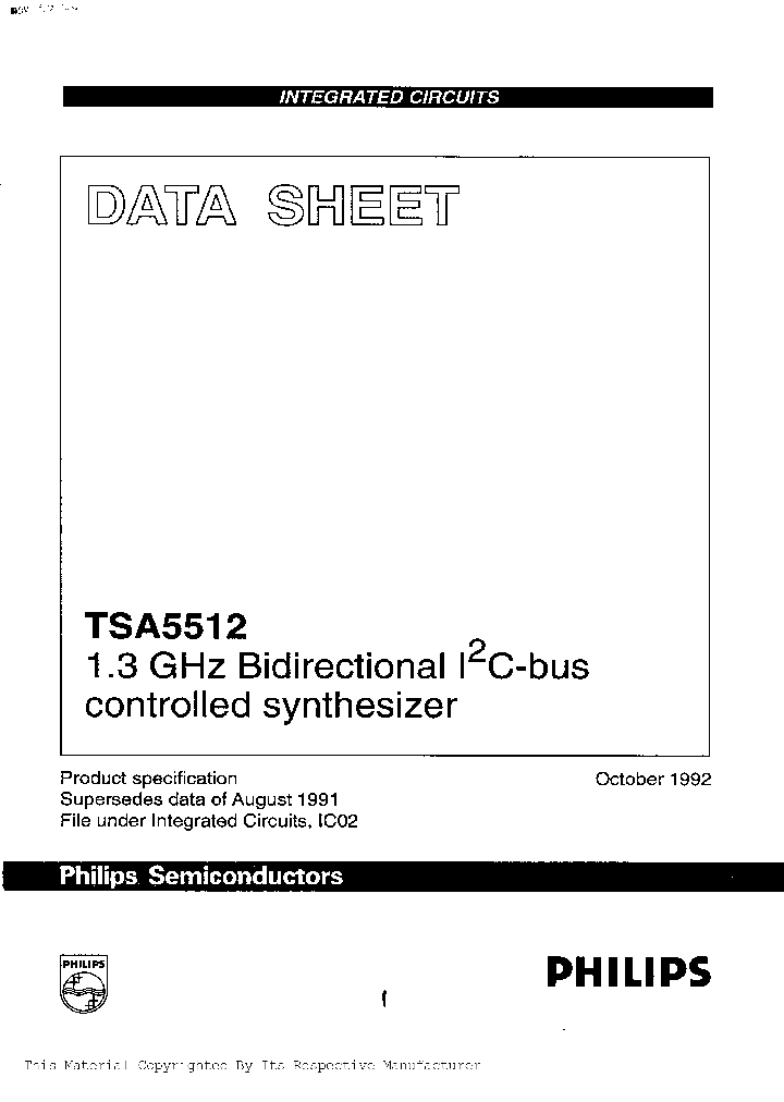 TSA5512TD-T_279455.PDF Datasheet