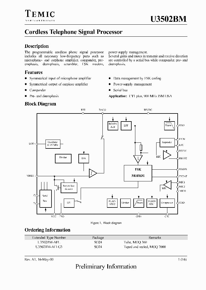 U3502BM_294294.PDF Datasheet