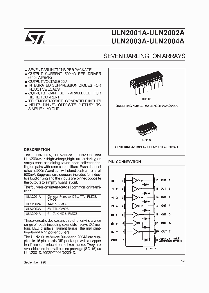 ULN2001A_197419.PDF Datasheet