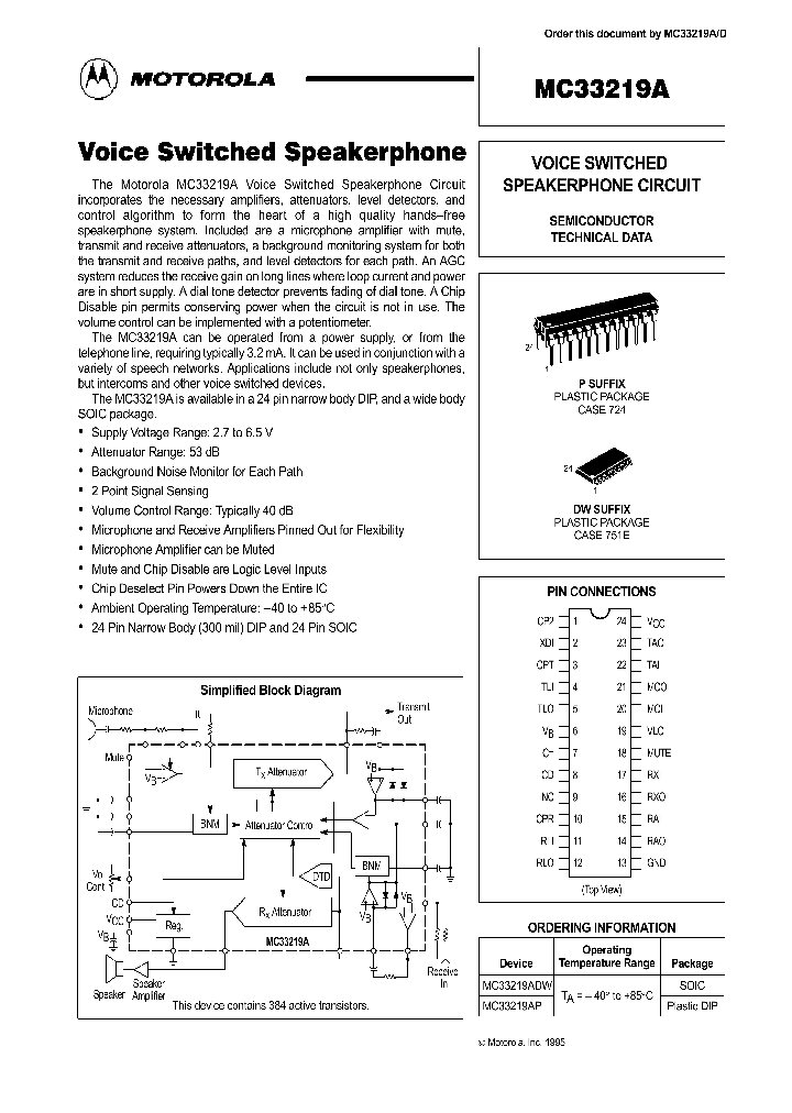 MC33219ADW_98648.PDF Datasheet