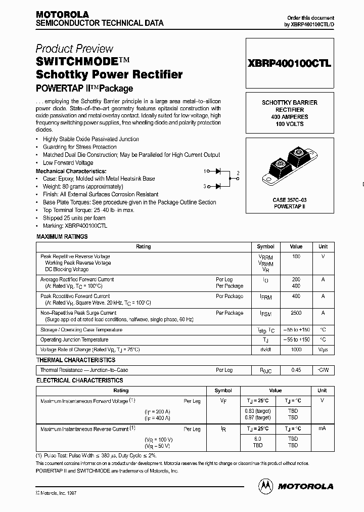 XBRP400100CTLD_281265.PDF Datasheet