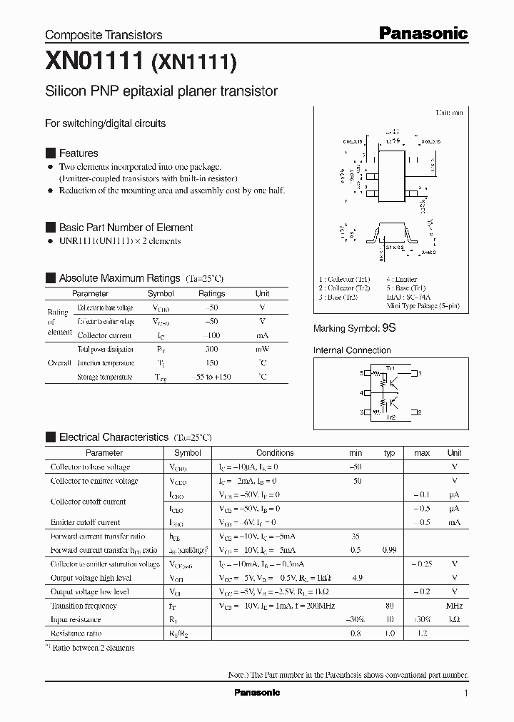 XN1111_277352.PDF Datasheet