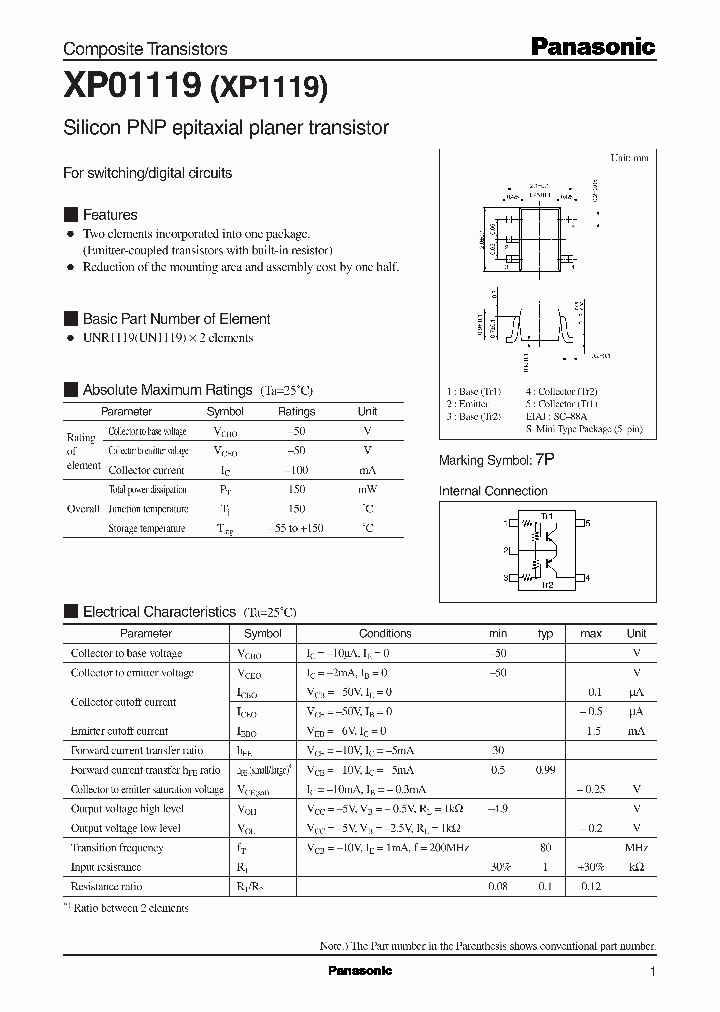XP1119_289780.PDF Datasheet