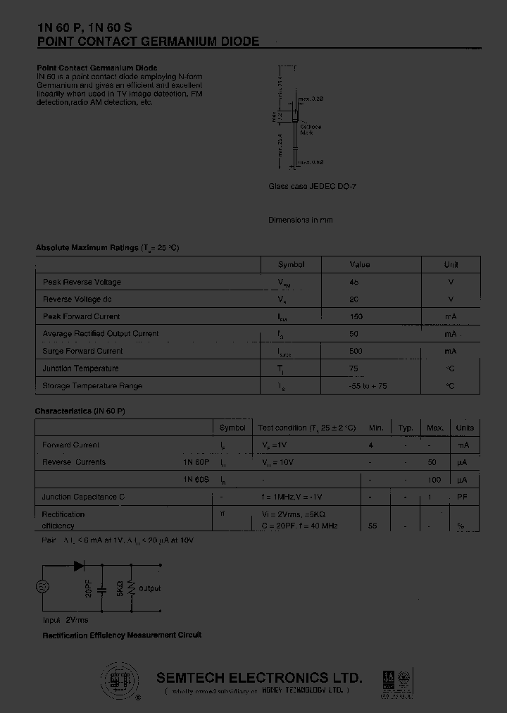 1N60P_266512.PDF Datasheet