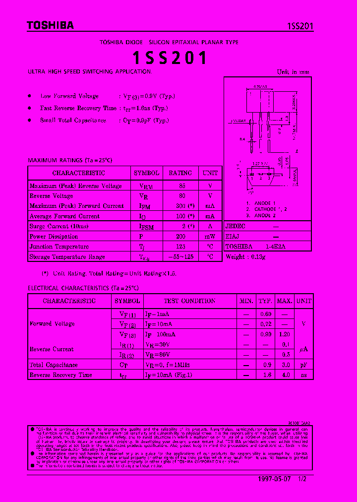1SS201_216182.PDF Datasheet
