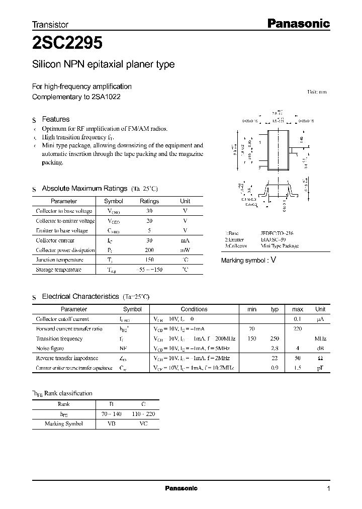 2SC2295_234804.PDF Datasheet