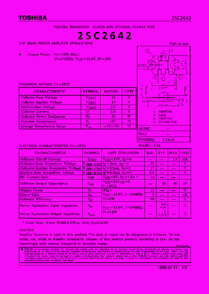 2SC2642_240507.PDF Datasheet