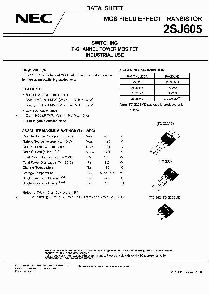 2SJ605_218443.PDF Datasheet