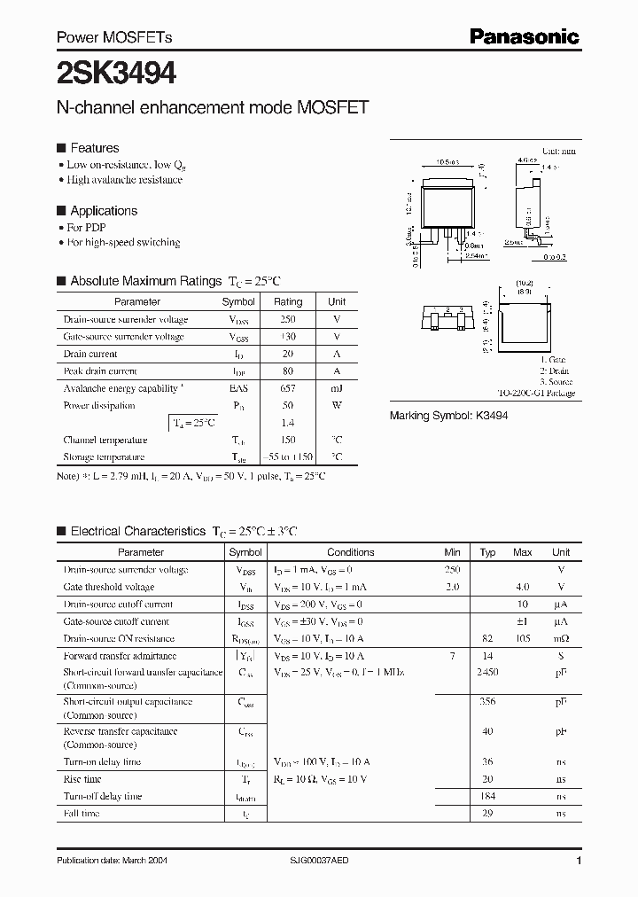 2SK3494_228553.PDF Datasheet