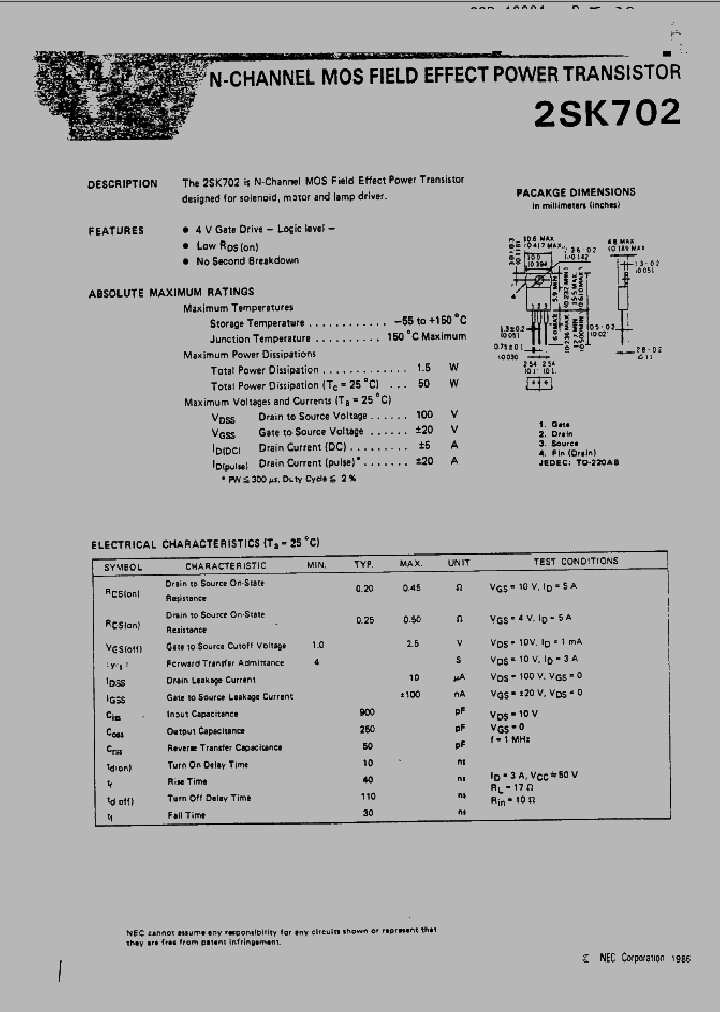 2SK702_223180.PDF Datasheet