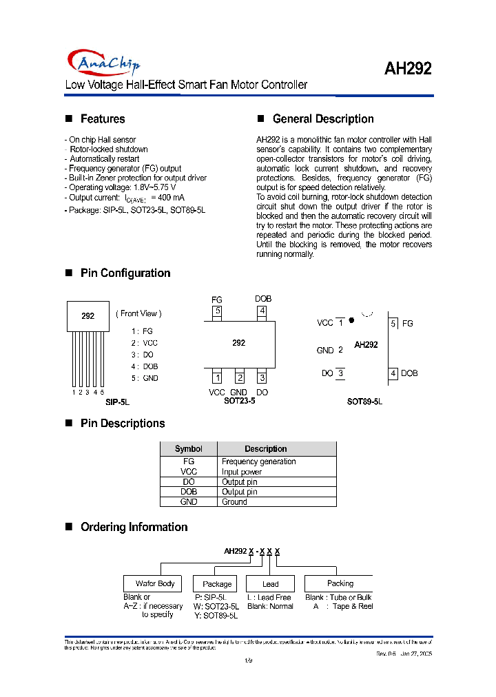 AH292_233729.PDF Datasheet