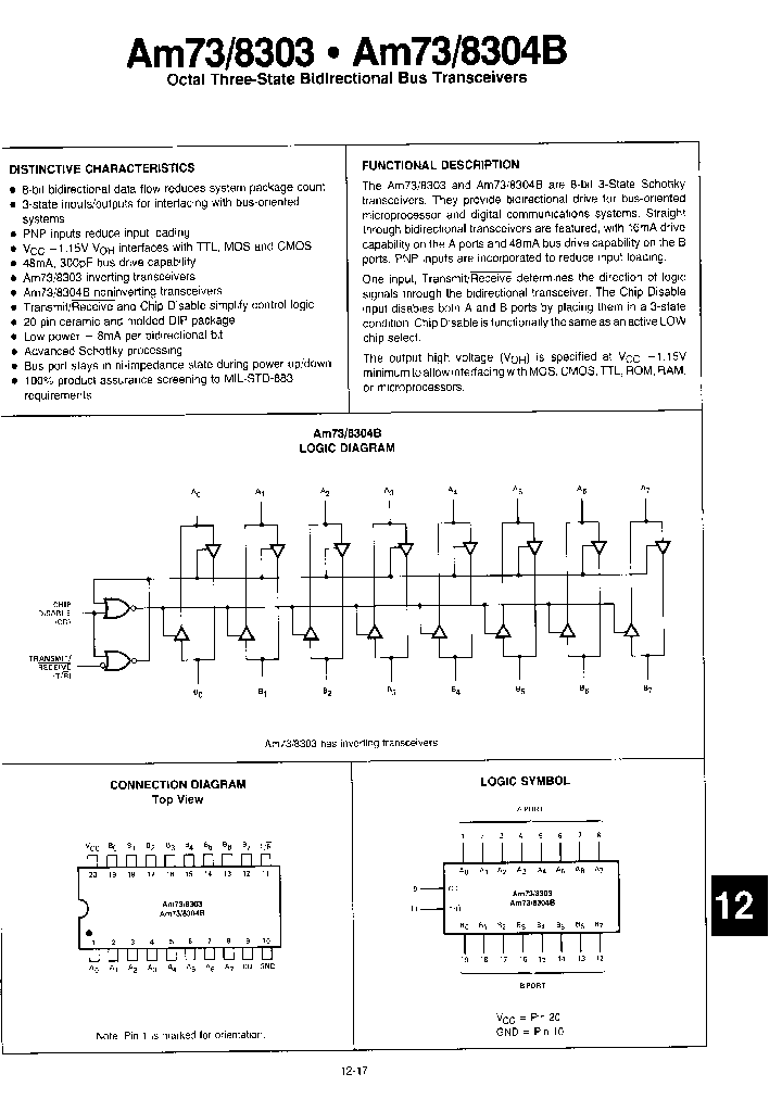 AM7303_254604.PDF Datasheet Download