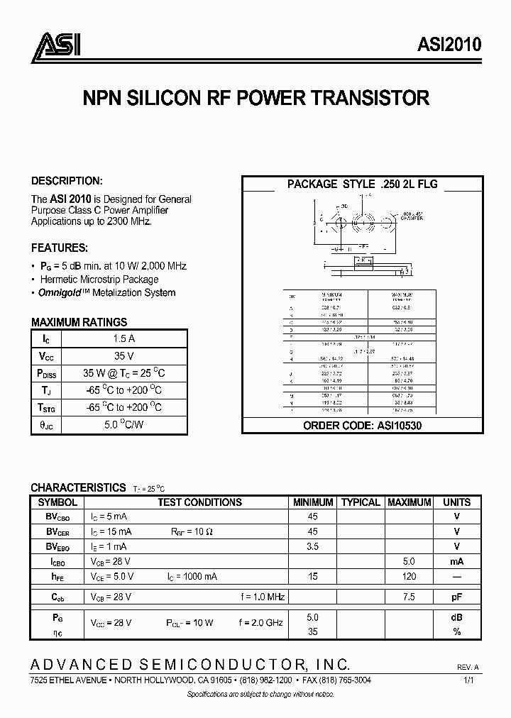 ASI2010_228015.PDF Datasheet