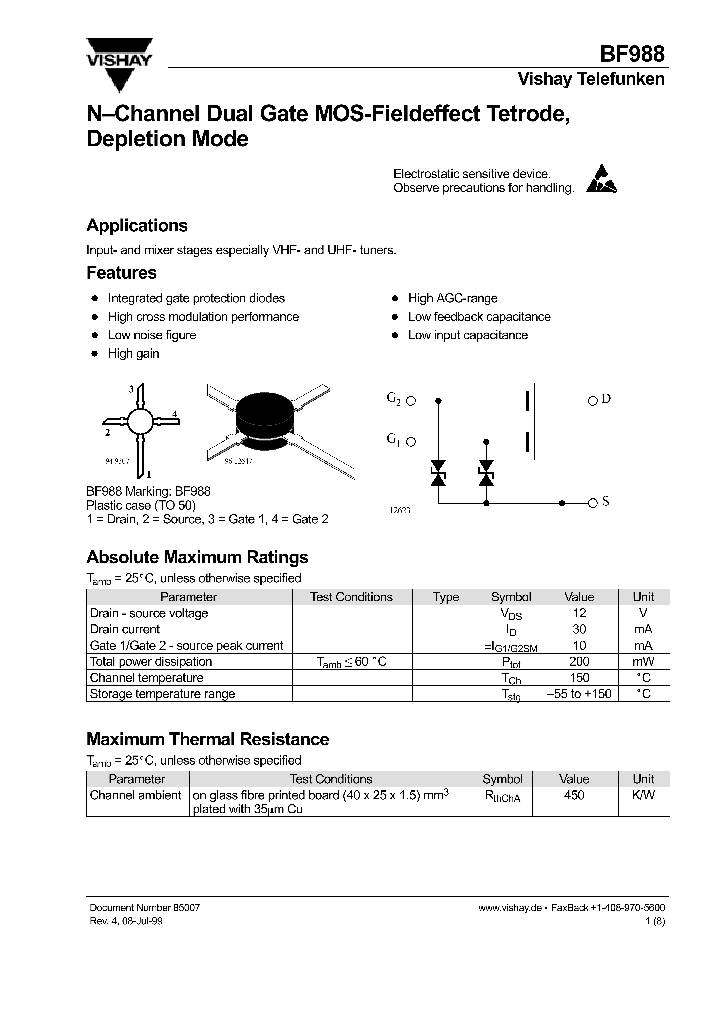 BF988_204564.PDF Datasheet