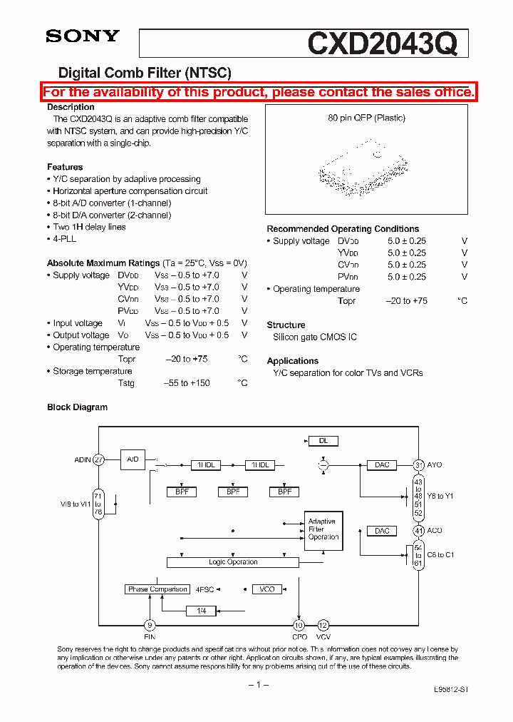 CXD2043_218459.PDF Datasheet