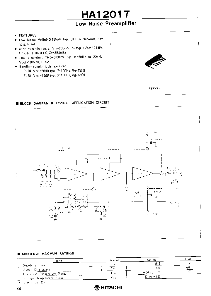 HA12017_228888.PDF Datasheet Download
