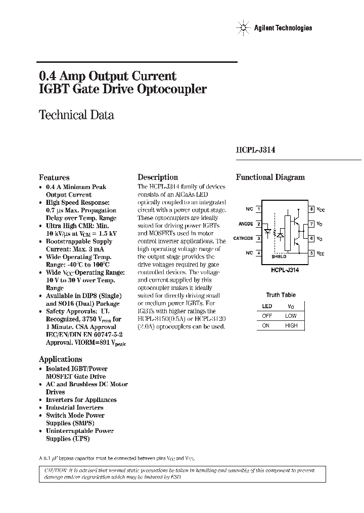 HCPLJ314_229541.PDF Datasheet Download