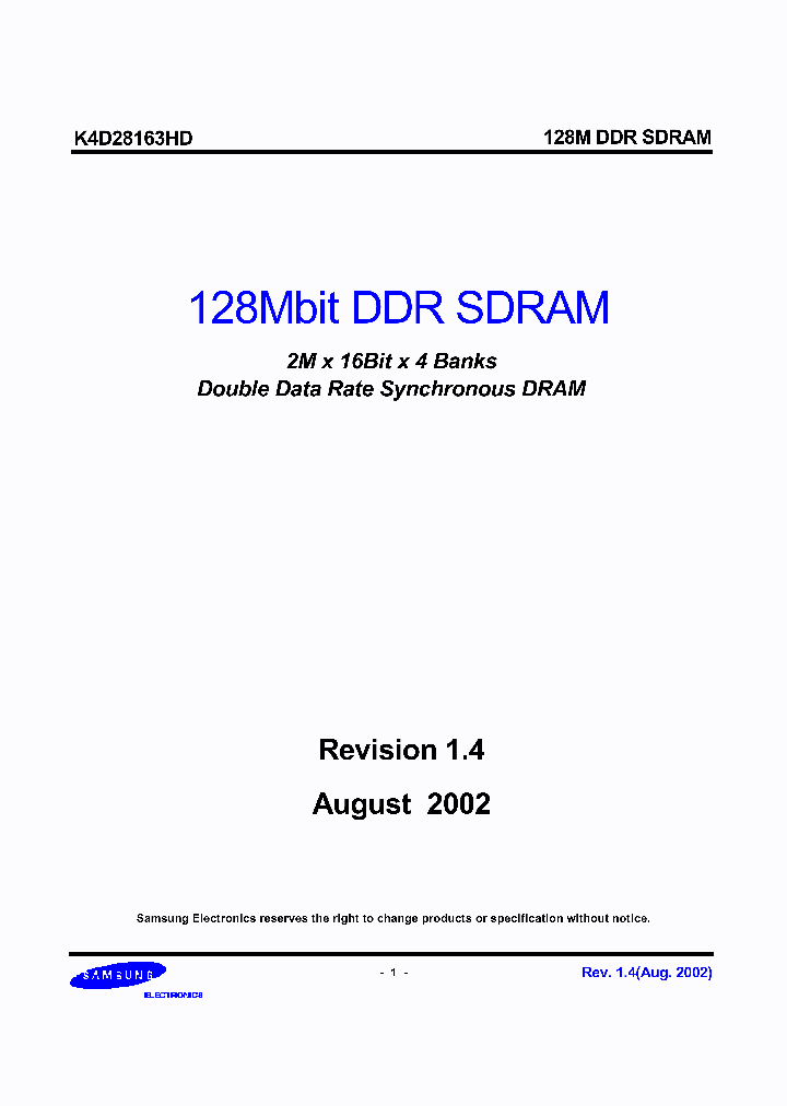 K4D28163HD_250173.PDF Datasheet